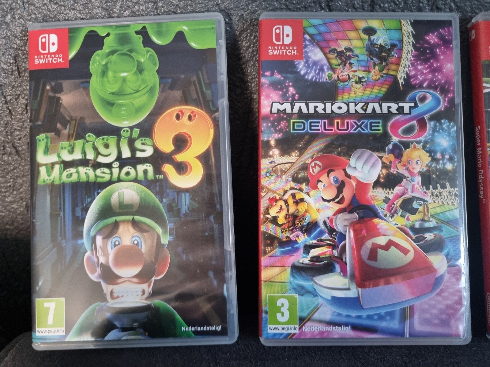Nintendo Switch Mario spellen - Nieuwstaat, 3 spelers of meer, Ophalen of Verzenden, Zo goed als nieuw, Vanaf 3 jaar