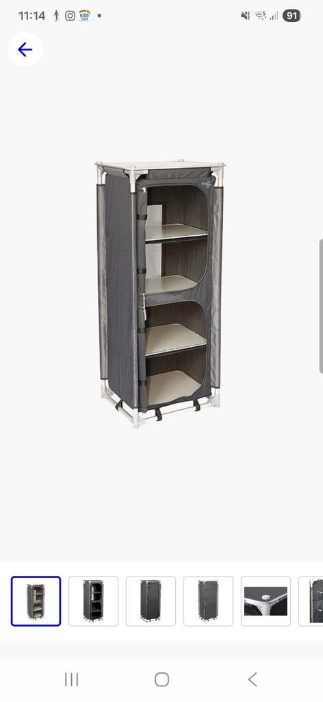 Defa campingkast, Ophalen
