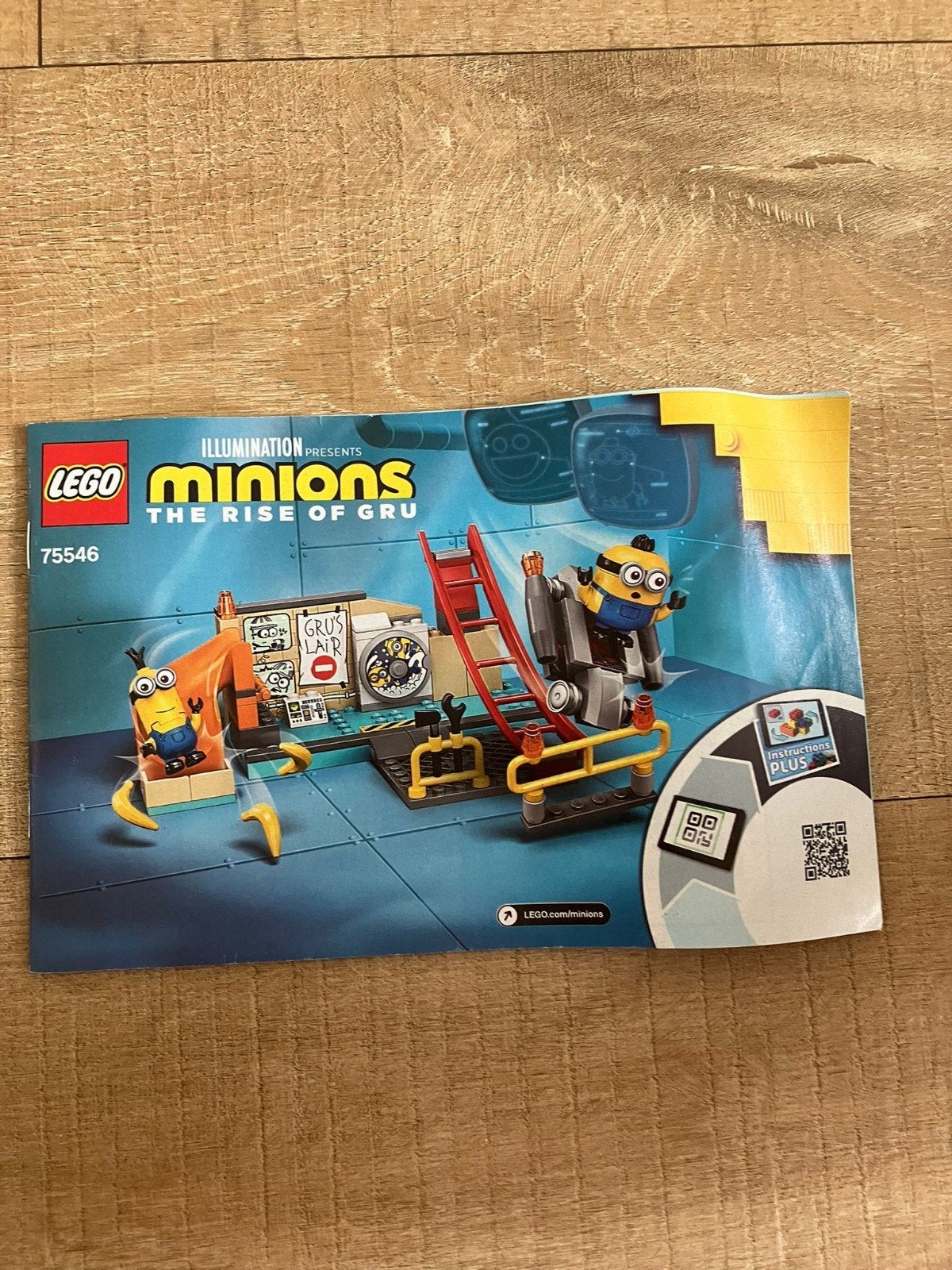 Lego Minions 75546: De Opkomst van Gru - Minion in Gru's Lab, Ophalen of Verzenden, Zo goed als nieuw