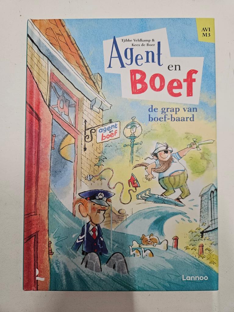 Agent en Boef de grap van boef-baard, Boeken, Ophalen of Verzenden