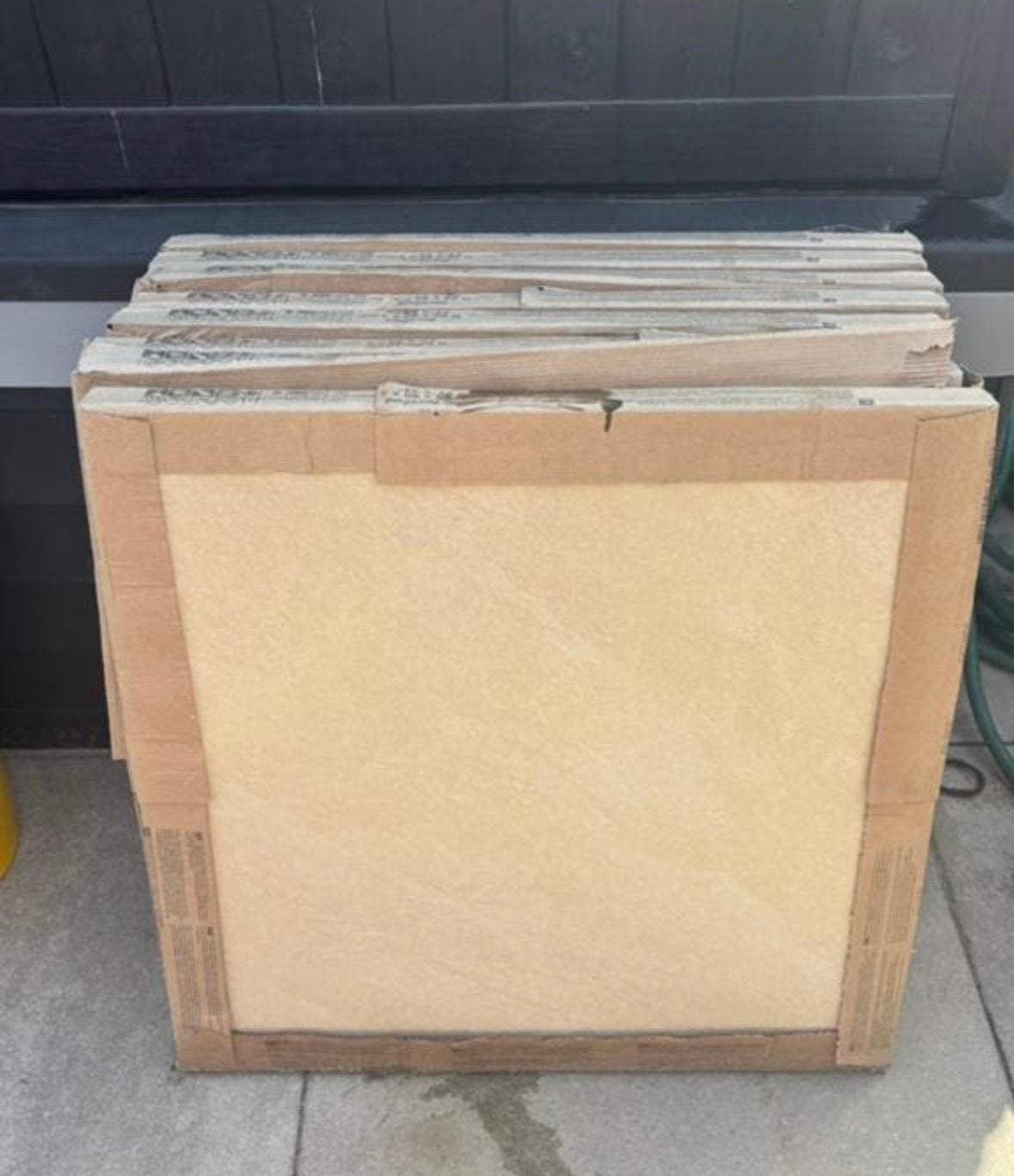 Beige keramische tegels Cosa leisteen taupe 60x60x3cm, Doe-het-zelf en Verbouw, Platen en Panelen, Ophalen, Nieuw