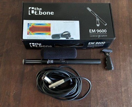 T.Bone EM 9600 condensator richtmicrofoon, in goede staat., Muziek en Instrumenten, Ophalen, Gebruikt, Overige typen
