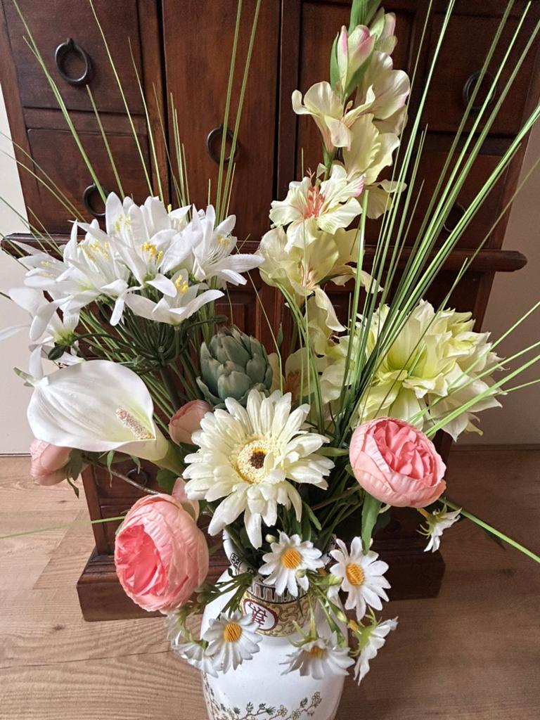 Boeketten kunstbloemen bruiloft decoratie styling interieur, Binnen, Info@rodebeagle.nl, Rode Beagle kunstbloemen, Nieuw