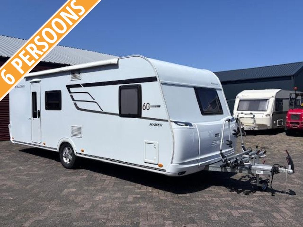 Eriba Hymer Exciting 560, bj.2019, MOVER,VOORTENT,6 PERSOONS, Rondzit, Overige typen, Bedrijf, Schokbreker