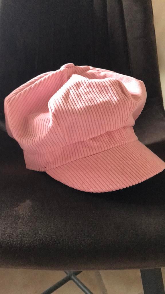 Corduroy petje rose, Kleding | Dames, Hoeden en Petten, Ophalen of Verzenden, Zo goed als nieuw