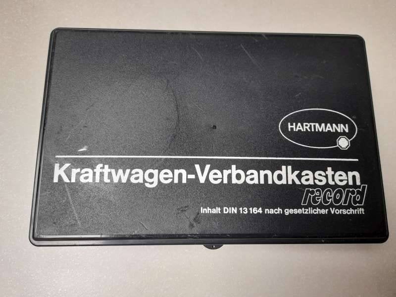 Vintage verbanddoos voor in oldtimer jaren '70 '80, Ophalen of Verzenden, Gebruikt