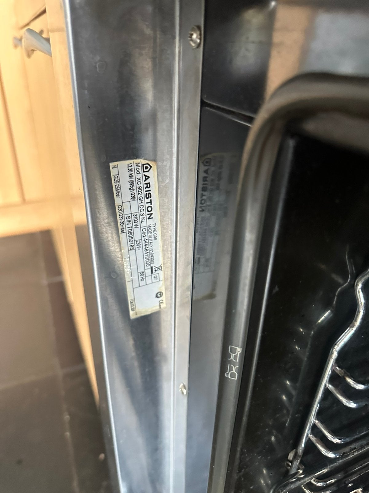 Gasfornuis, Ophalen, 60 cm of meer, Zo goed als nieuw, Gas