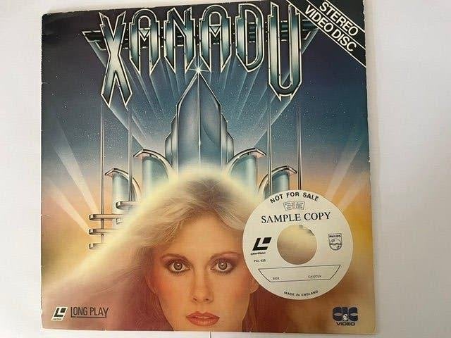 Xanadu- Olivia Newton-John- 1980- LaserDisc- PROMO !!!, Alle leeftijden, Ophalen of Verzenden, Zo goed als nieuw, 1940 tot 1960