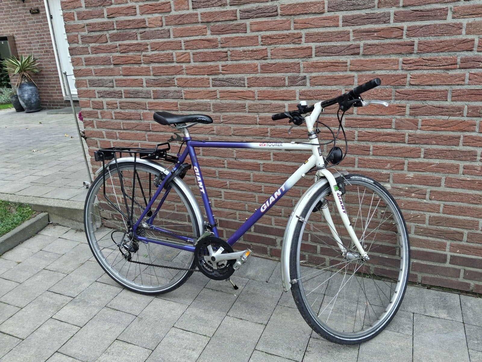 herenfiets Giant, Ophalen, 28 inch, Gebruikt, Velgrem