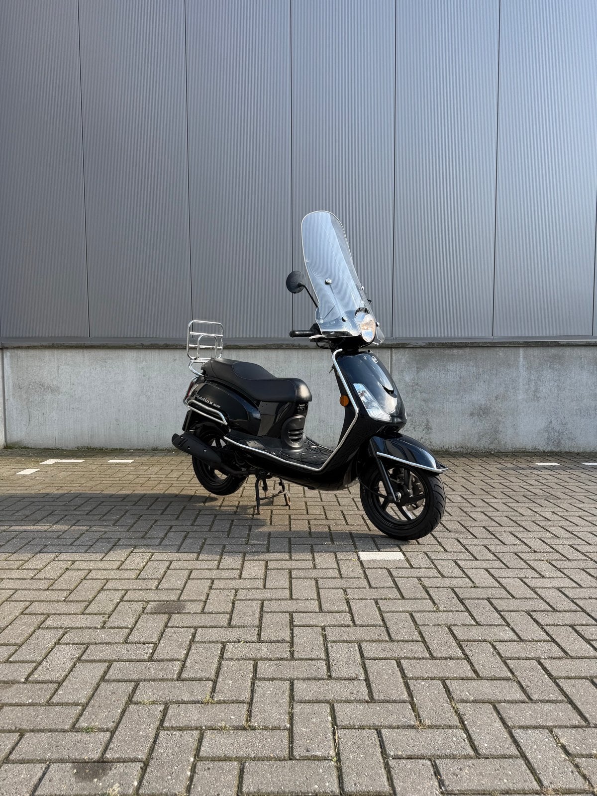 Sym Fiddle II glans zwart met maar 2154 km, SYM, Ophalen of Verzenden, Zo goed als nieuw, Benzine