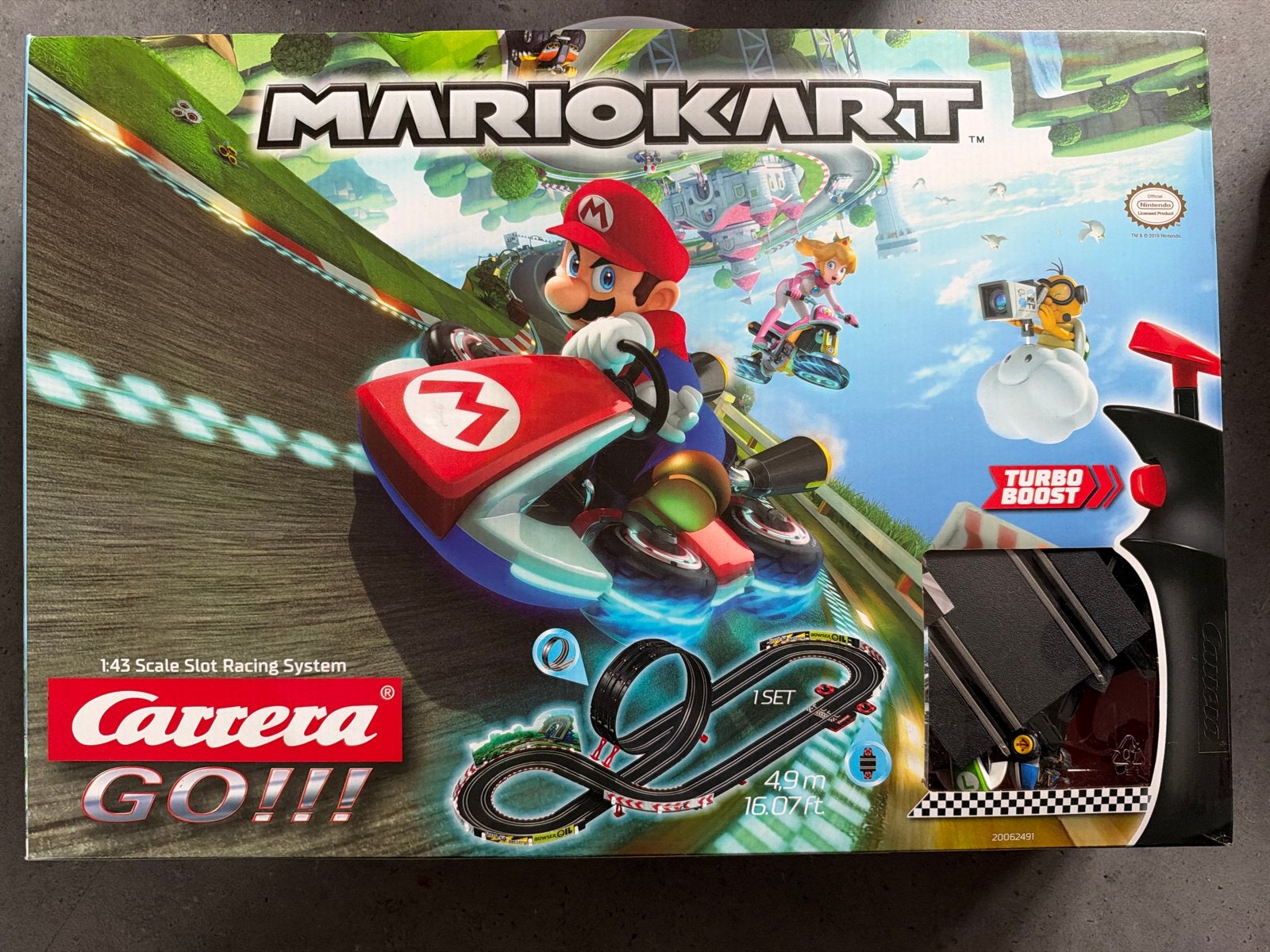 Carrera GO!!! Mario Kart Racebaan Set, Racebaan, Carrera, Nieuw, Ophalen of Verzenden