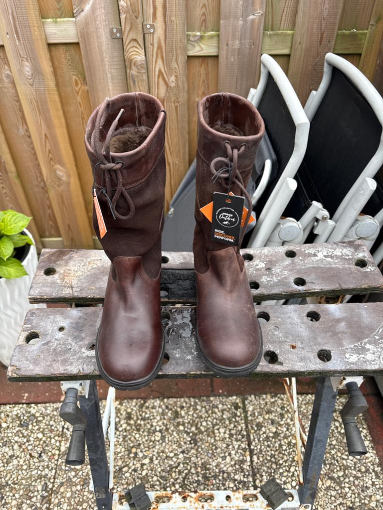 Horka Greenwich winterlaarzen - Maat 39, Ophalen of Verzenden, Zo goed als nieuw, Bruin, Lage of Enkellaarzen