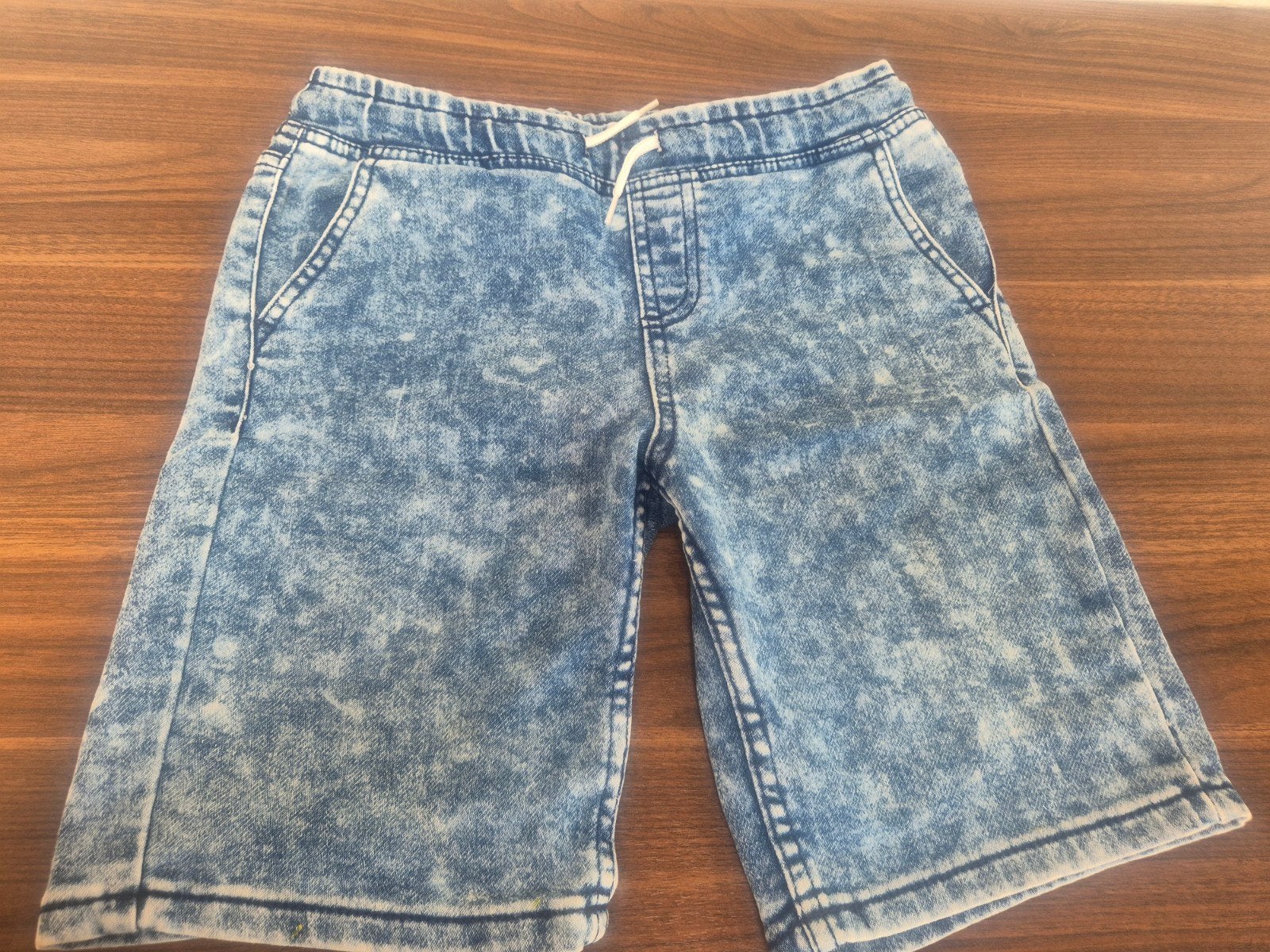 Y.F.K. denim korte broek,  maat 146, Broek, YFK, Ophalen of Verzenden, Zo goed als nieuw