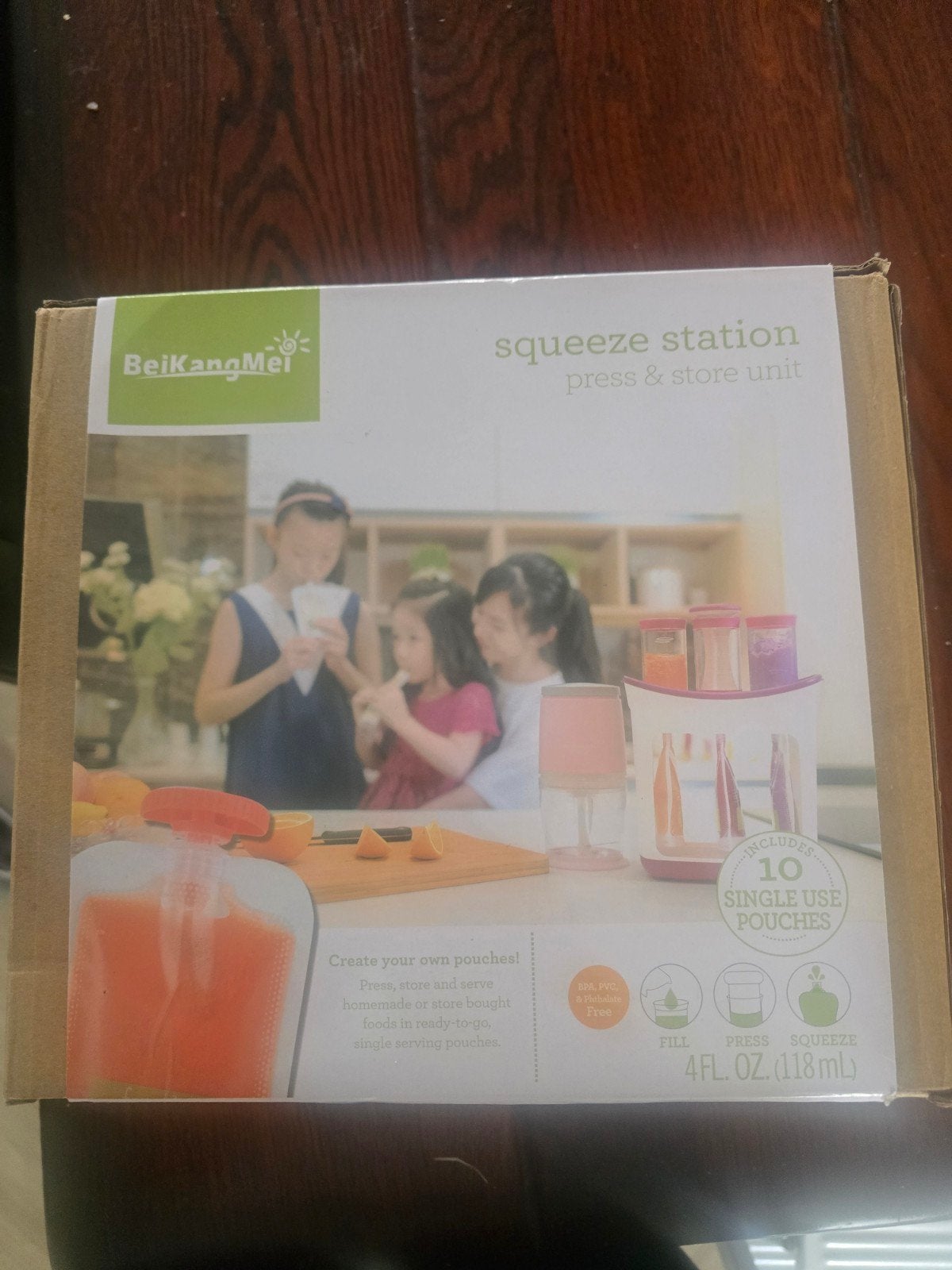 BeikangMei Squeeze Station - Maak je eigen knijpzakjes, Ophalen of Verzenden, Nieuw, Overige typen