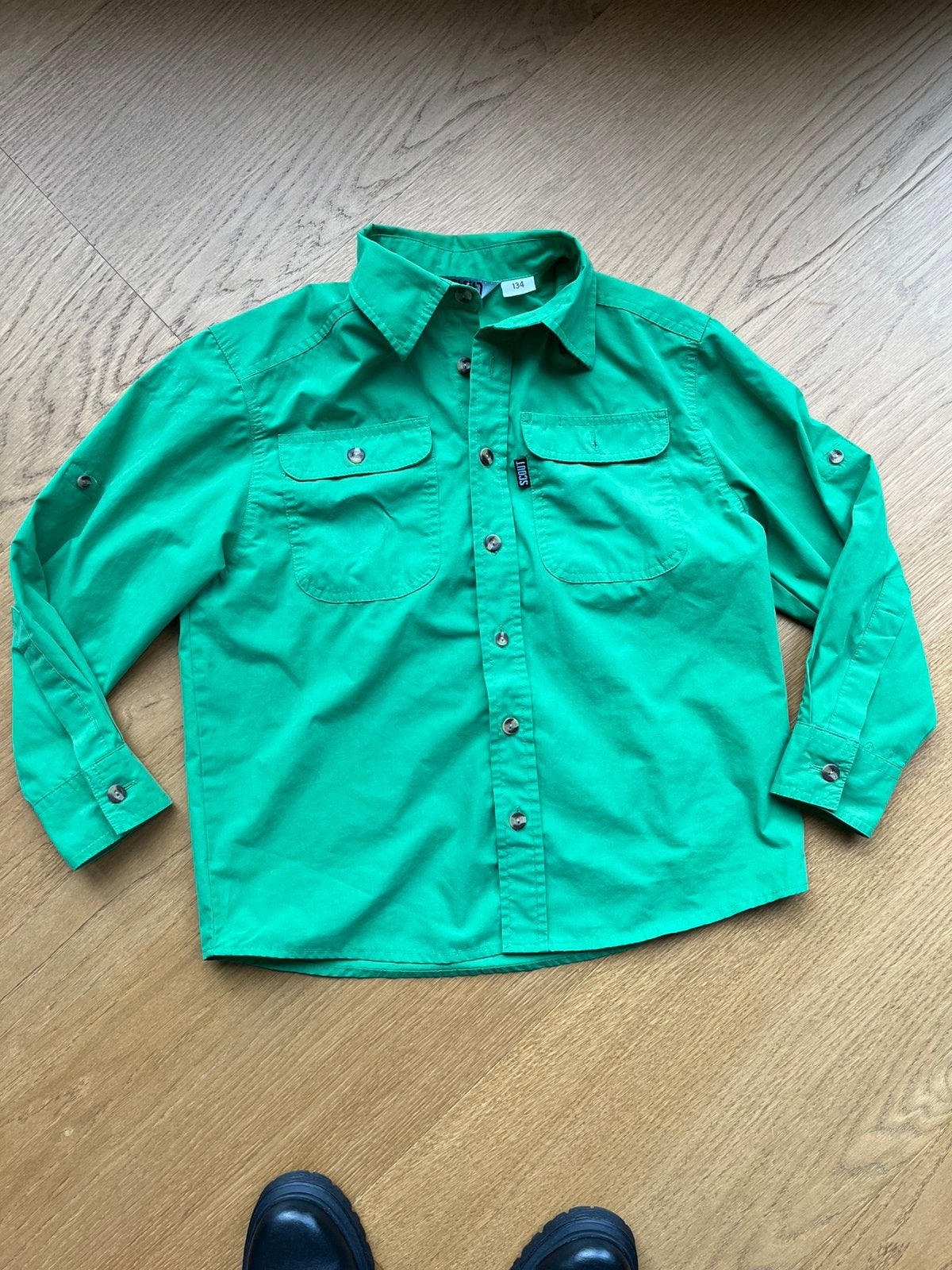 Scouting blouse maat 134 welpen/kabouters, Ophalen of Verzenden, Zo goed als nieuw, Kleding