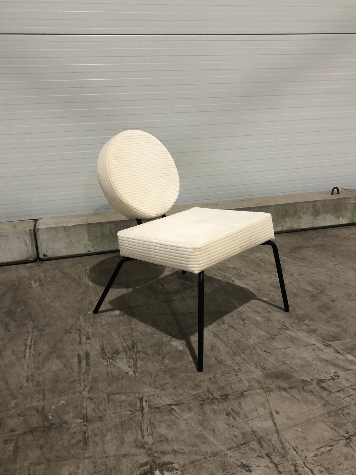 Option lounge limited fauteuil Frederik Roije 700,- velours, Ophalen of Verzenden, Nieuw, 75 tot 100 cm, 50 tot 75 cm