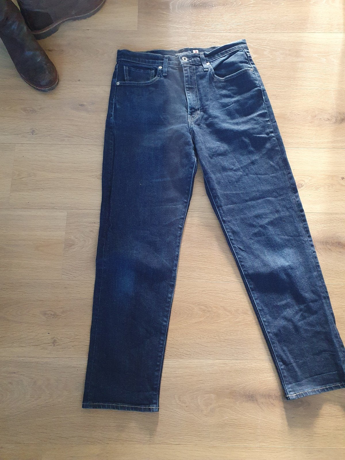 Levi's Made & Crafted Blauwe Spijkerbroek W30 L30, Blauw, W32 (confectie 46) of kleiner, Ophalen of Verzenden, Zo goed als nieuw