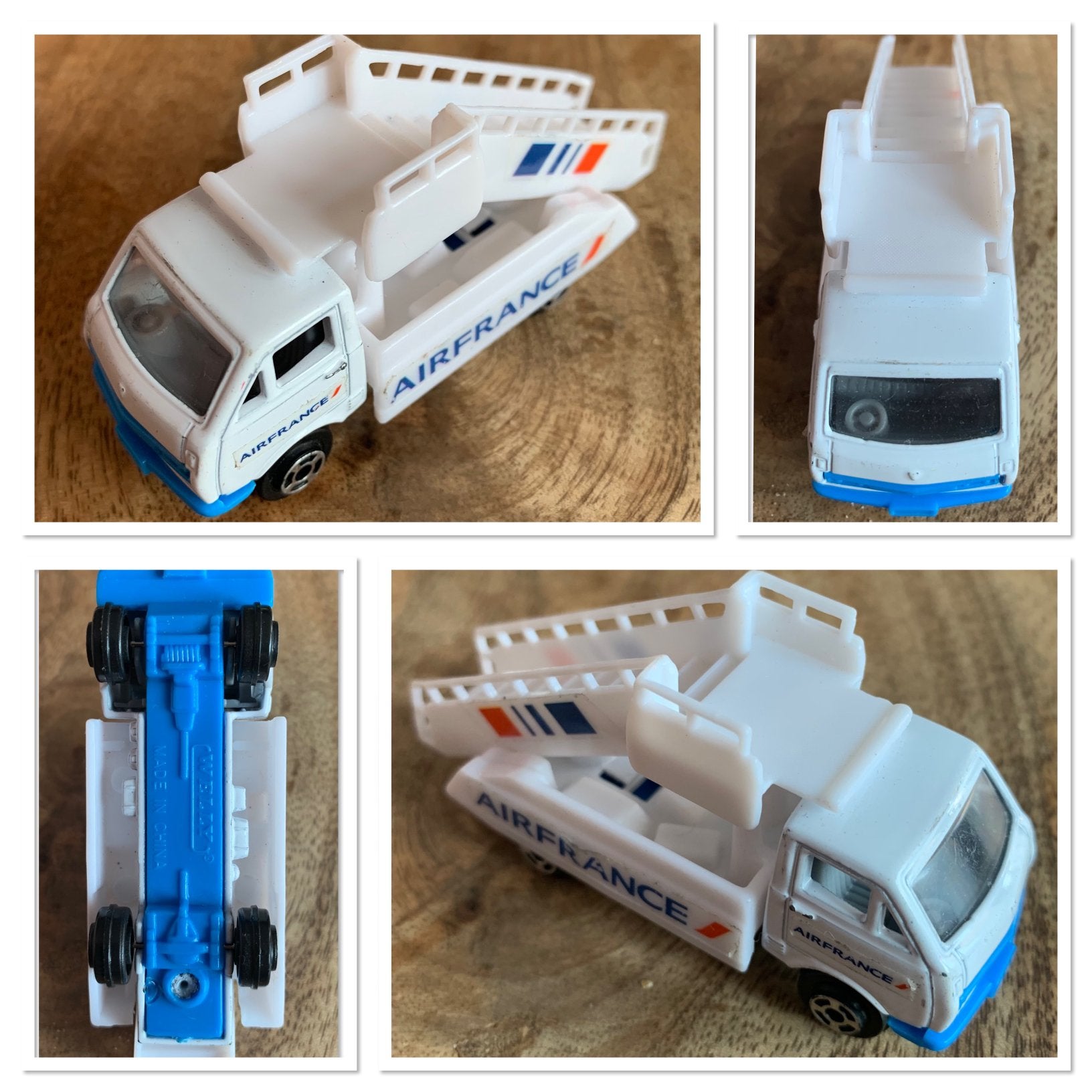 Air France Vliegtuig Trap VrachtWagen (Welly), Verzamelen, Ophalen of Verzenden
