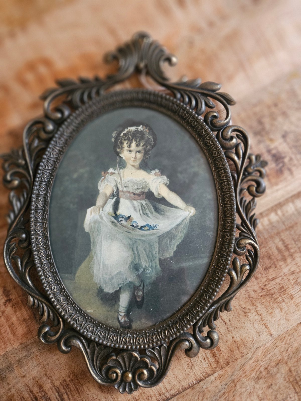 vintage barok fotolijst, Antiek en Kunst, Ophalen of Verzenden