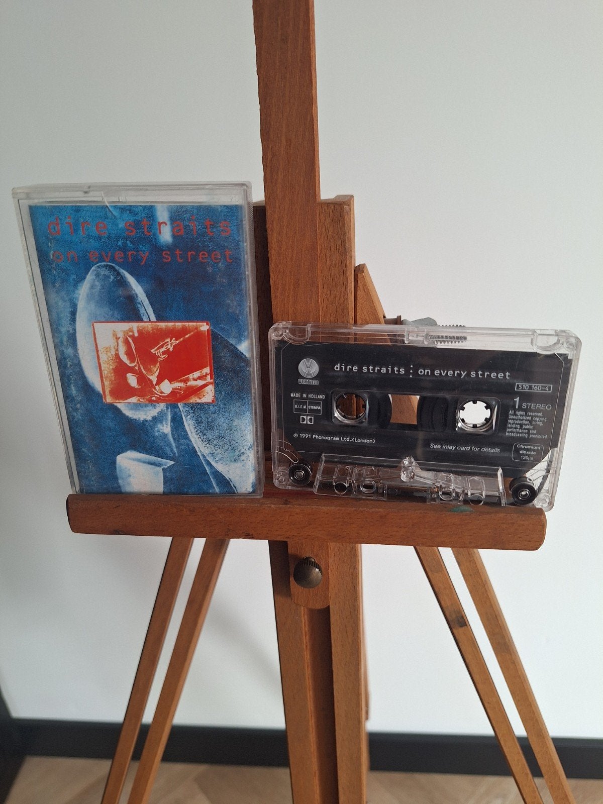 Dire Straits - On Every Street (Cassette), Gebruikt, 1 bandje, Ophalen of Verzenden, Origineel