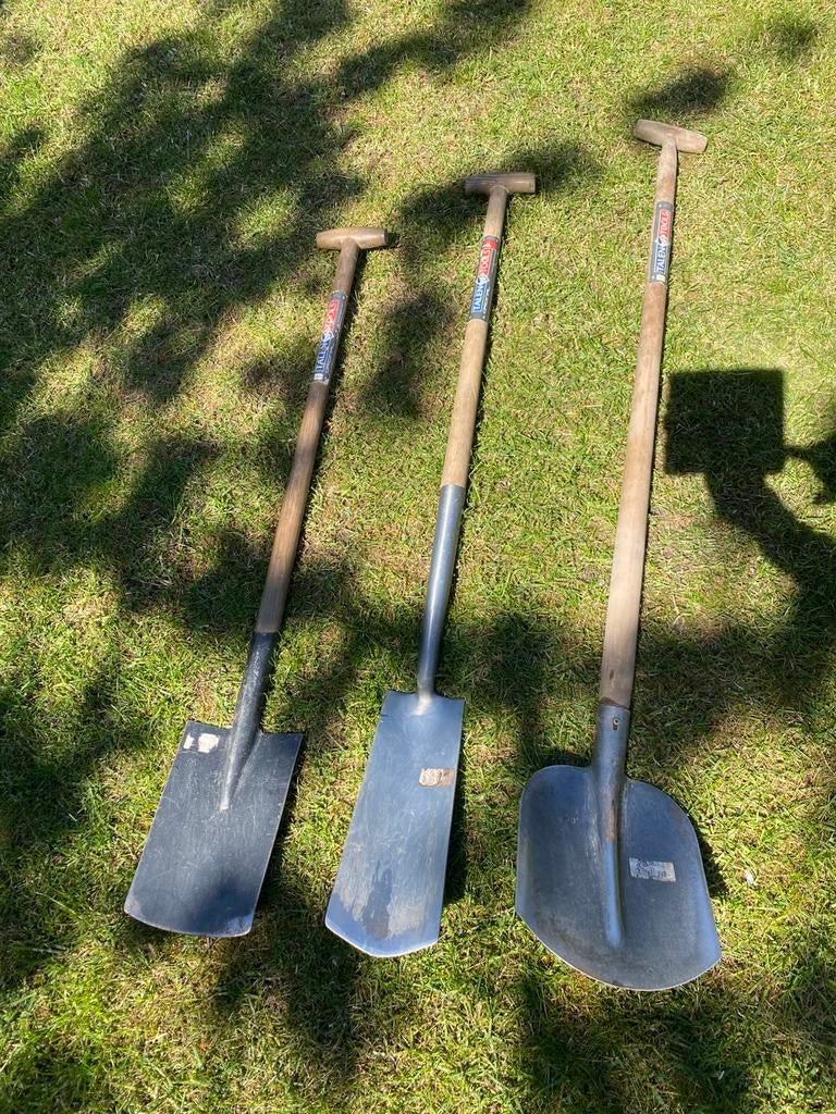 Draineerspade, bats/schop en spade van Talen Tools, Tuin en Terras, Ophalen, Gebruikt, Schop