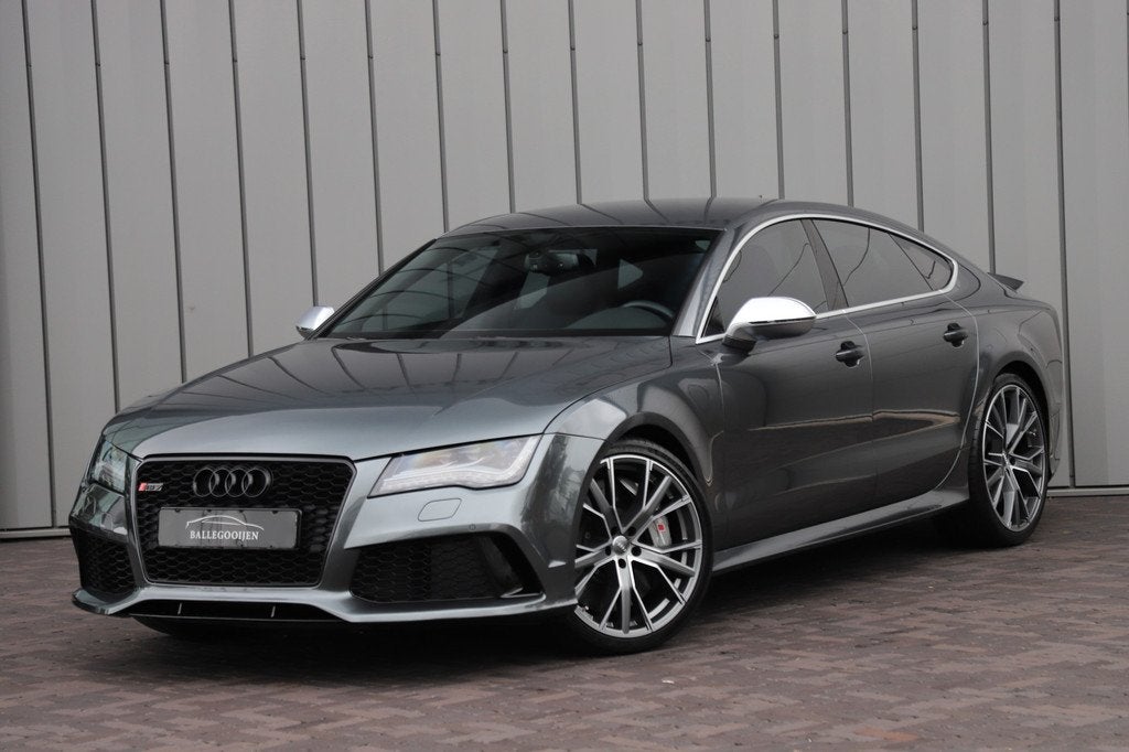 Audi RS7 Sportback 4.0 TFSI quattro | 560PK | Keramische-rem, Auto's, Audi, Automaat, Euro 5, Met garantie (alle), 4 stoelen