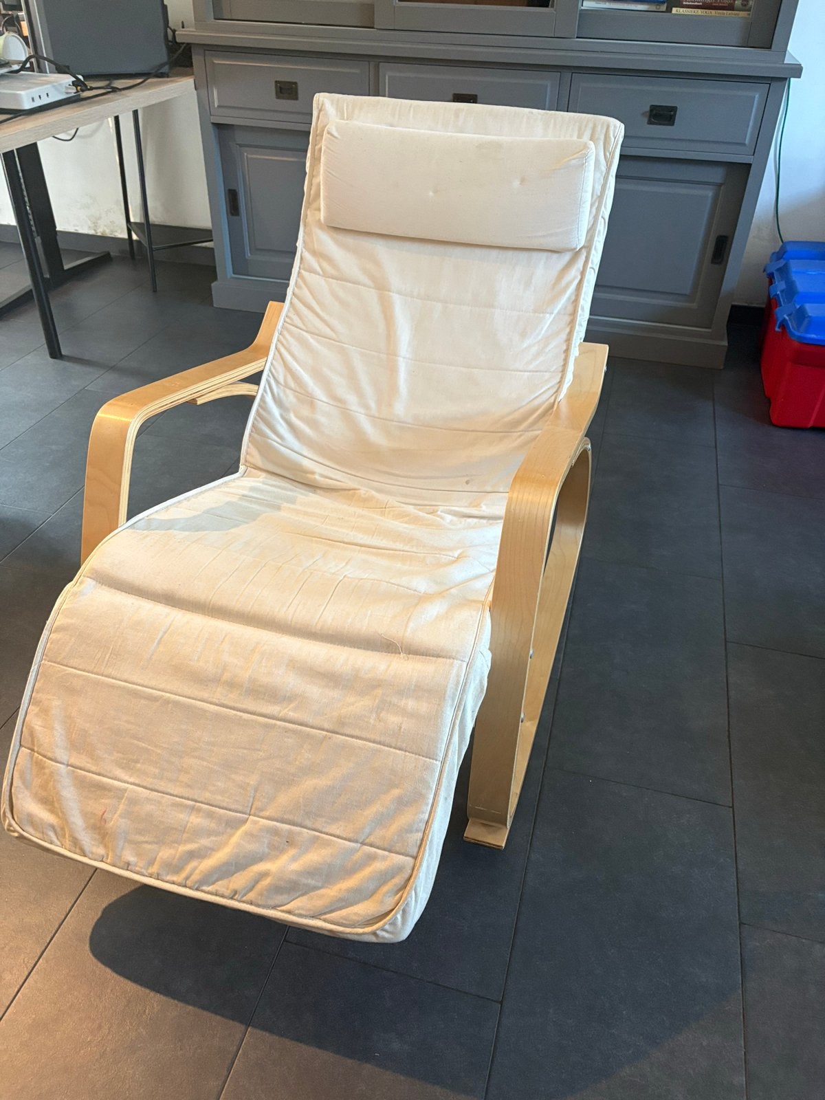 IKEA stoel met afneembare en wasbare hoezen, Ophalen, Gebruikt, Overige kleuren, Eén