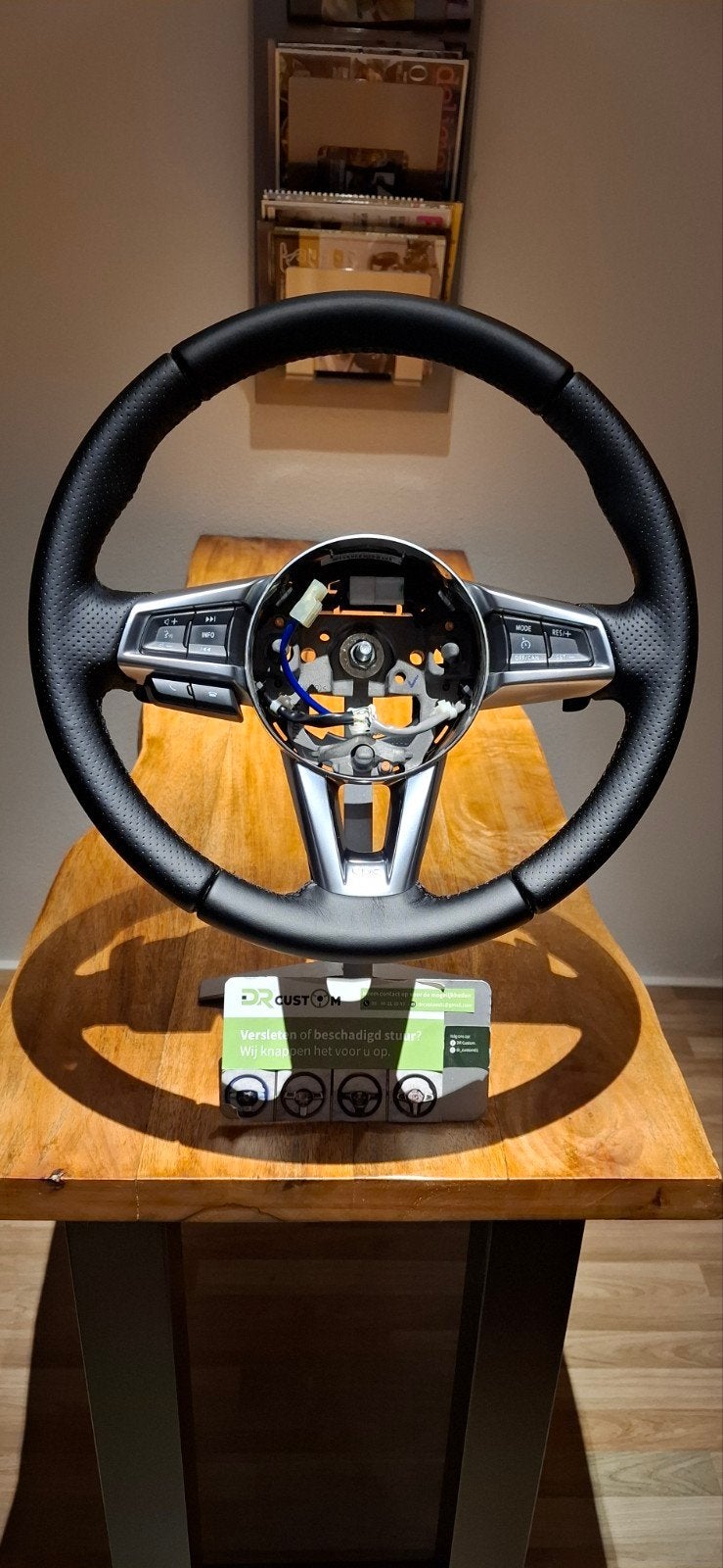 Mazda mx5 mx-5 nd(RF) nieuw bekleed stuur met zwart stiksel, Ophalen of Verzenden, Nieuw, Mazda
