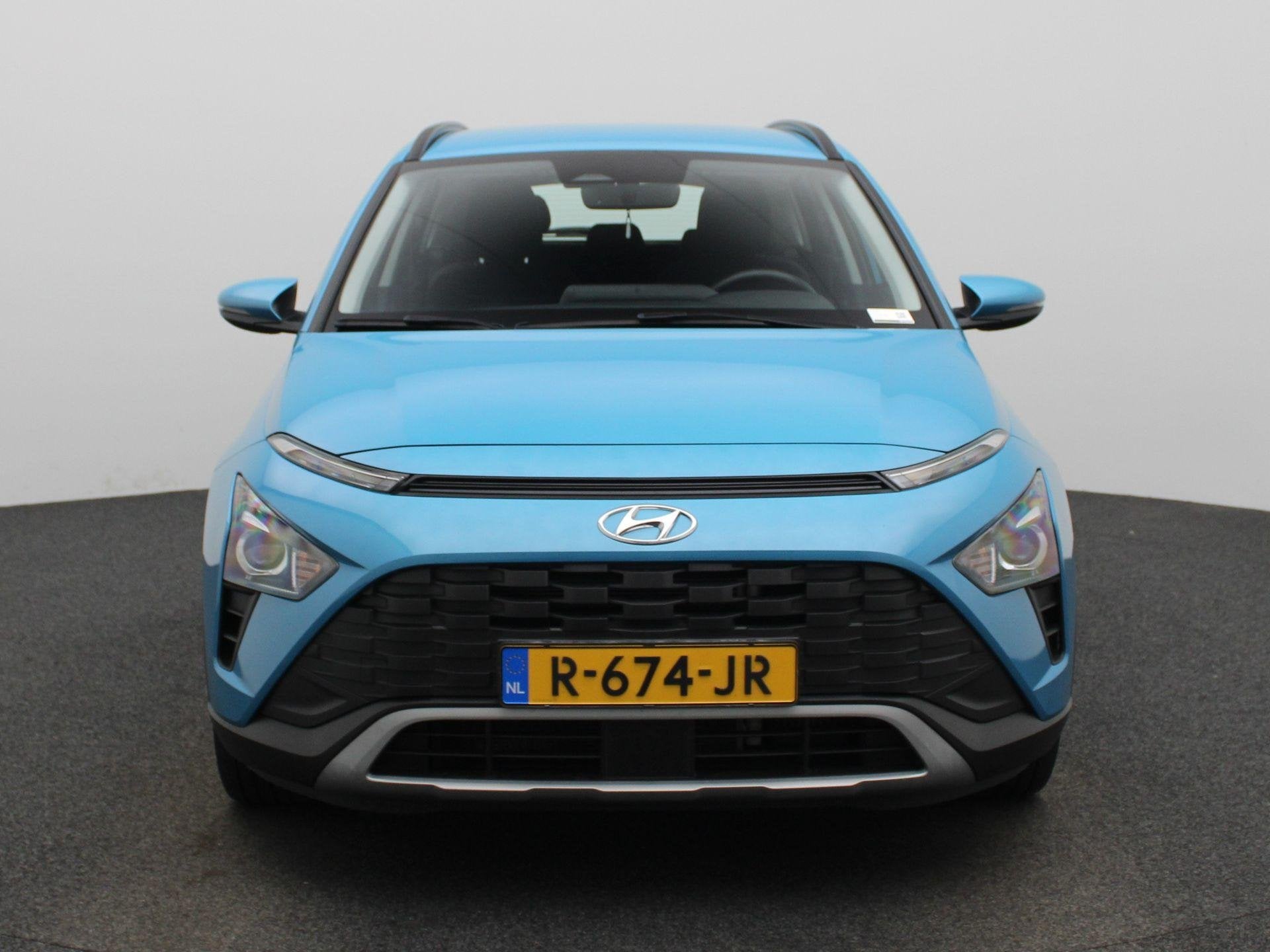 Hyundai Bayon 1.0 T-GDI Comfort | CAMERA | DIGITAAL DASHBOAR, Auto's, 12 maanden, Gebruikt, Euro 6, Blauw