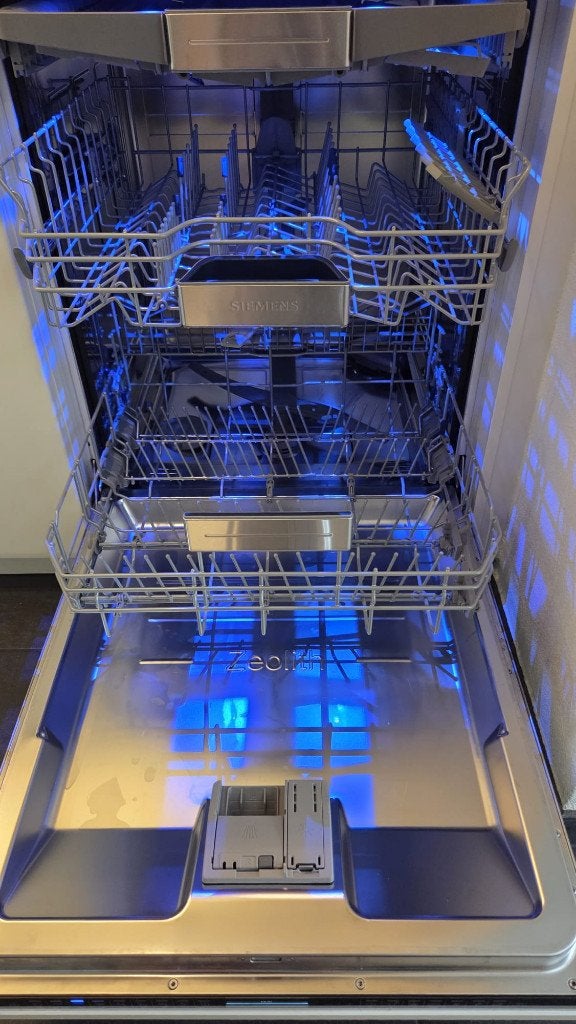 IQ700 Siemens vaatwasser XXL inbouwmodel SX678X36TE/53, Ophalen, Gebruikt, Energieklasse A of zuiniger, Inbouw