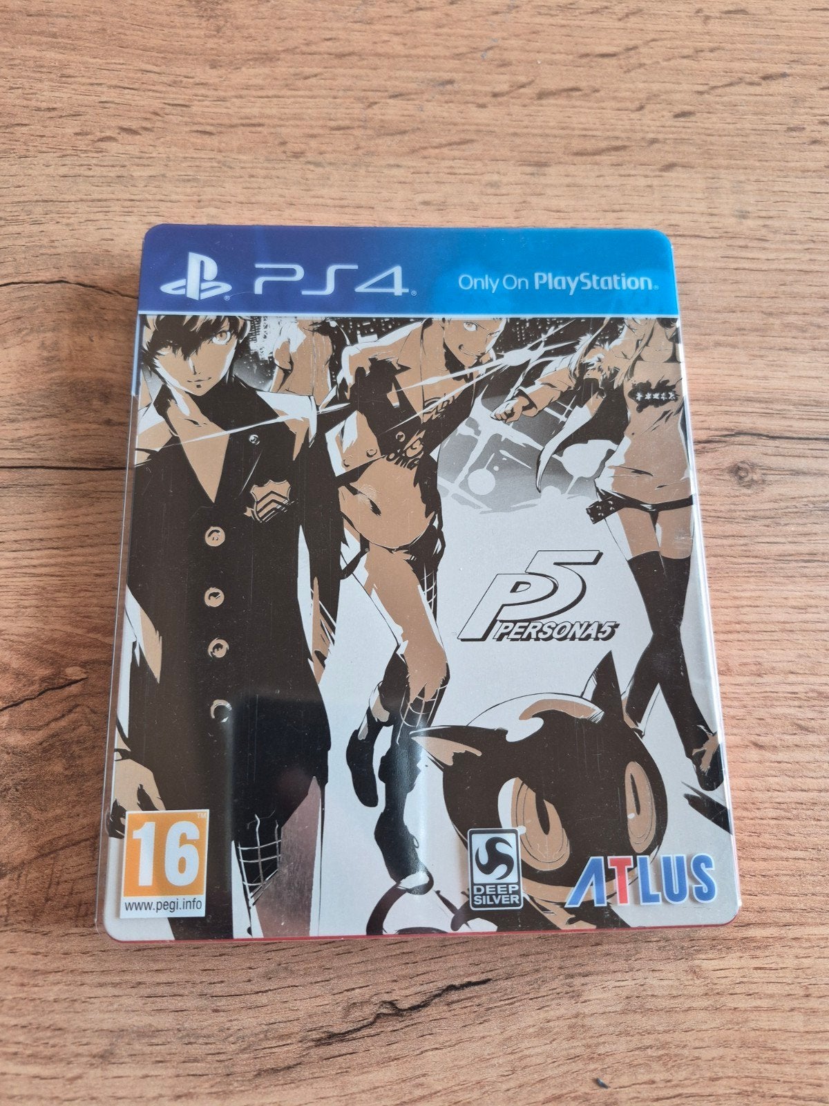 Persona 5 Steelbook Edition - PS4, 1 speler, Ophalen of Verzenden, Zo goed als nieuw, Role Playing Game (Rpg)