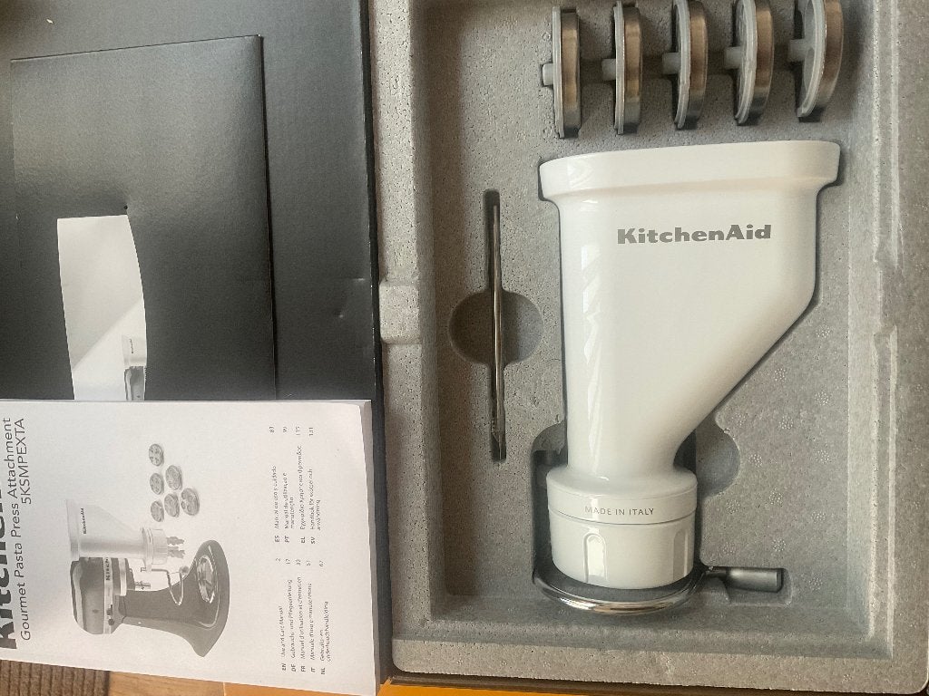 Kitchen Aid pasta pers, Ophalen, Zo goed als nieuw, Blender-accessoire