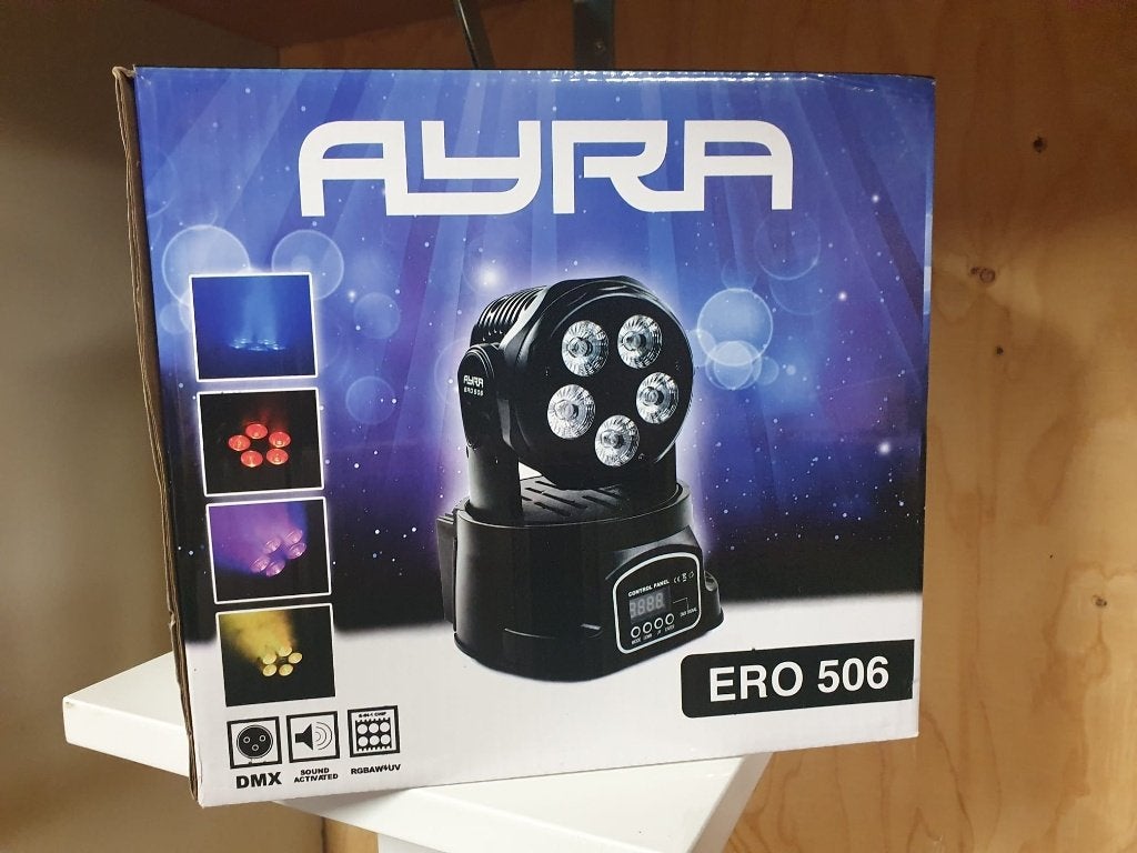 Ayra ERO 506 movinghead, Ophalen, Nieuw, Licht