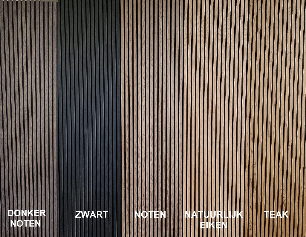 Akoestische wandpanelen zwart/antraciet in 280 of 300 cm, Overige materialen, 20 tot 50 mm, Nieuw, Ophalen of Verzenden