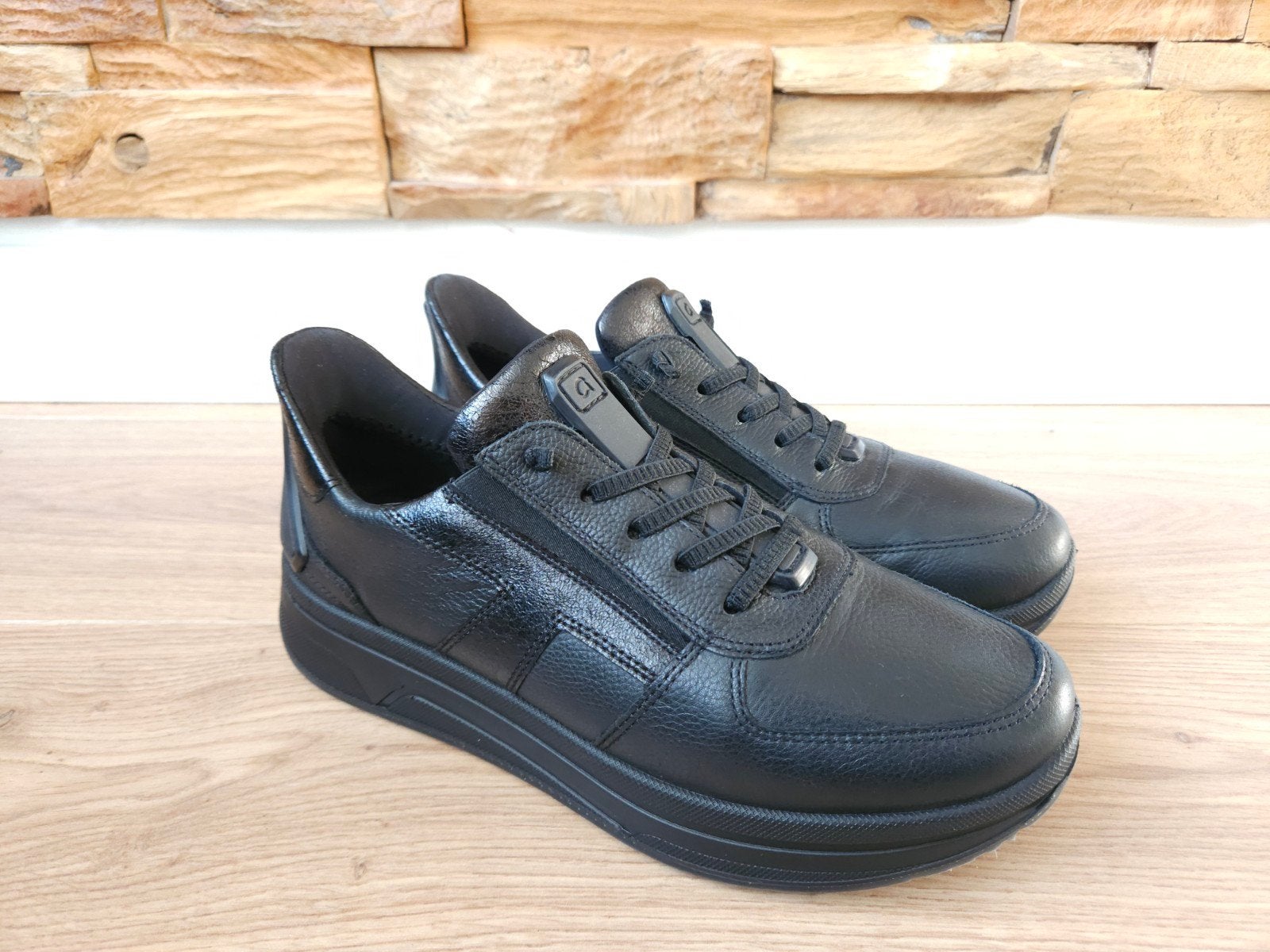 Ara Sapporo High Soft sneakers maar 6 / 39 ZGAN!, Zwart, Ophalen of Verzenden, Ara, Sneakers of Gympen