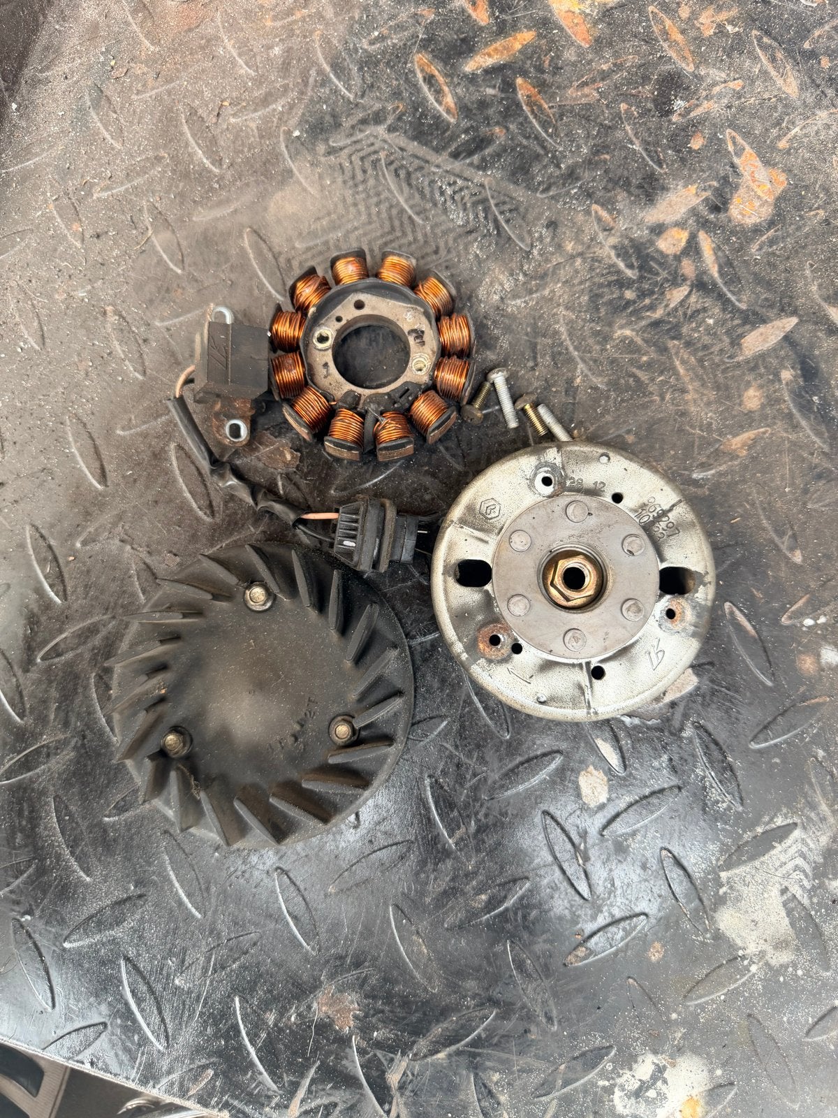 Complete ontsteking Piaggio Zip/Vespa 4T 2V, Ophalen of Verzenden, Gebruikt, Overige typen, Piaggio