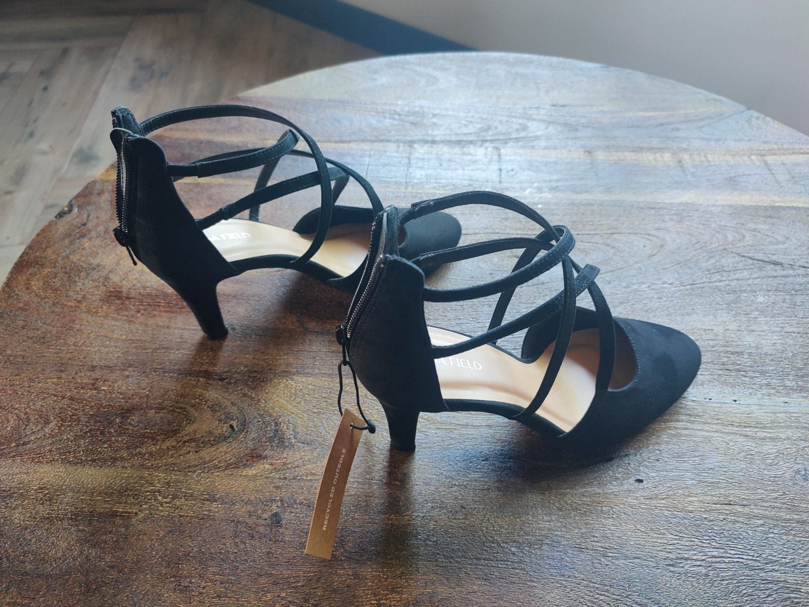 Anna Field Zwarte Pumps met Bandjes - Maat 39, Zwart, Nieuw, Ophalen of Verzenden, Pumps