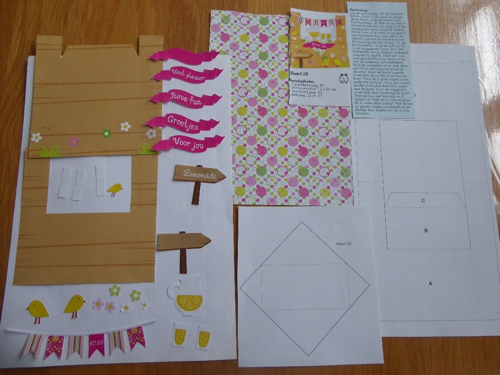 nr. 631 - uitgeknipte plaatjes, Ophalen of Verzenden, Nieuw, Overige thema's, Knipvel