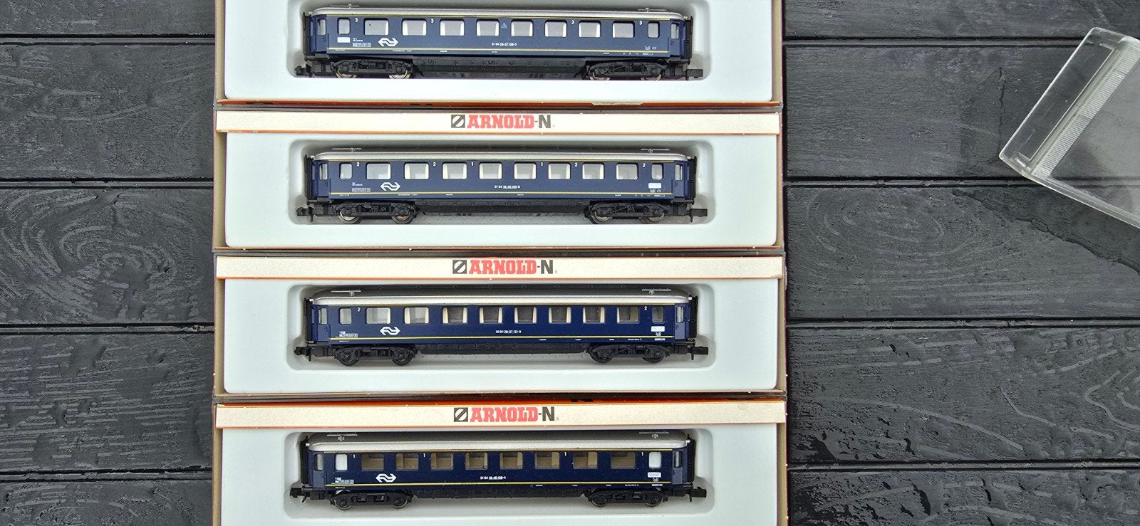 arnold 3680 NS plan D rijtuigset compleet! top ovp, Hobby en Vrije tijd, Modeltreinen | N-Spoor, Arnold, Gelijkstroom, Wagon, Ophalen of Verzenden