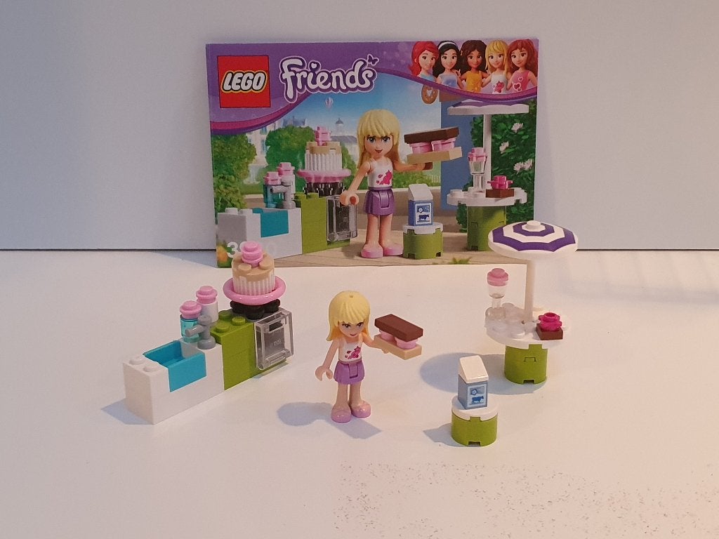 Lego Friends 3930 Stephanie's buitenkeuken, Lego, Friends, Ophalen of Verzenden, Zo goed als nieuw