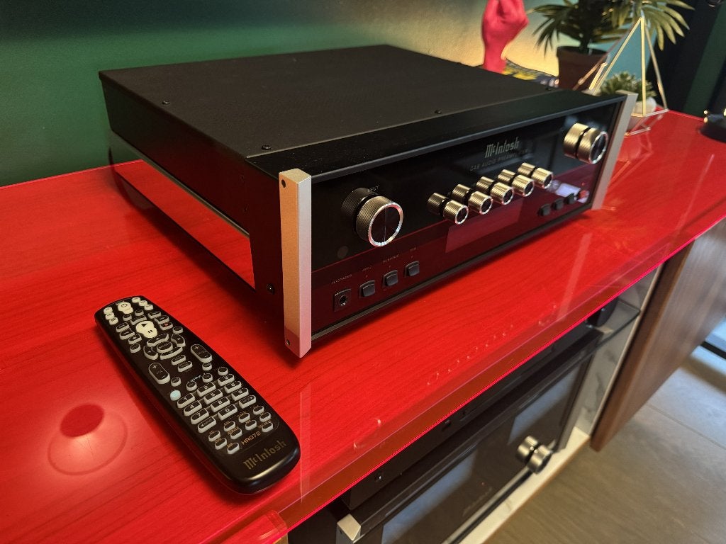 Mcintosh c48, Overige merken, Ophalen of Verzenden, Zo goed als nieuw, 120 watt of meer