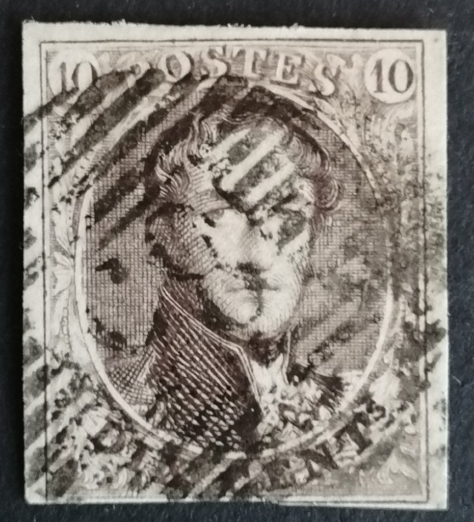 België nr. 7II, Postzegels en Munten, Postzegels | Europa | België, Ophalen of Verzenden, Gestempeld
