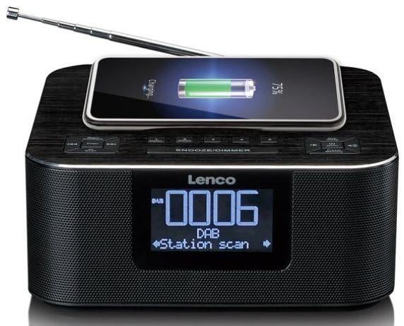 Lenco CR-650BK - Wekkerradio DAB/FM, Ophalen of Verzenden, Nieuw, Digitaal
