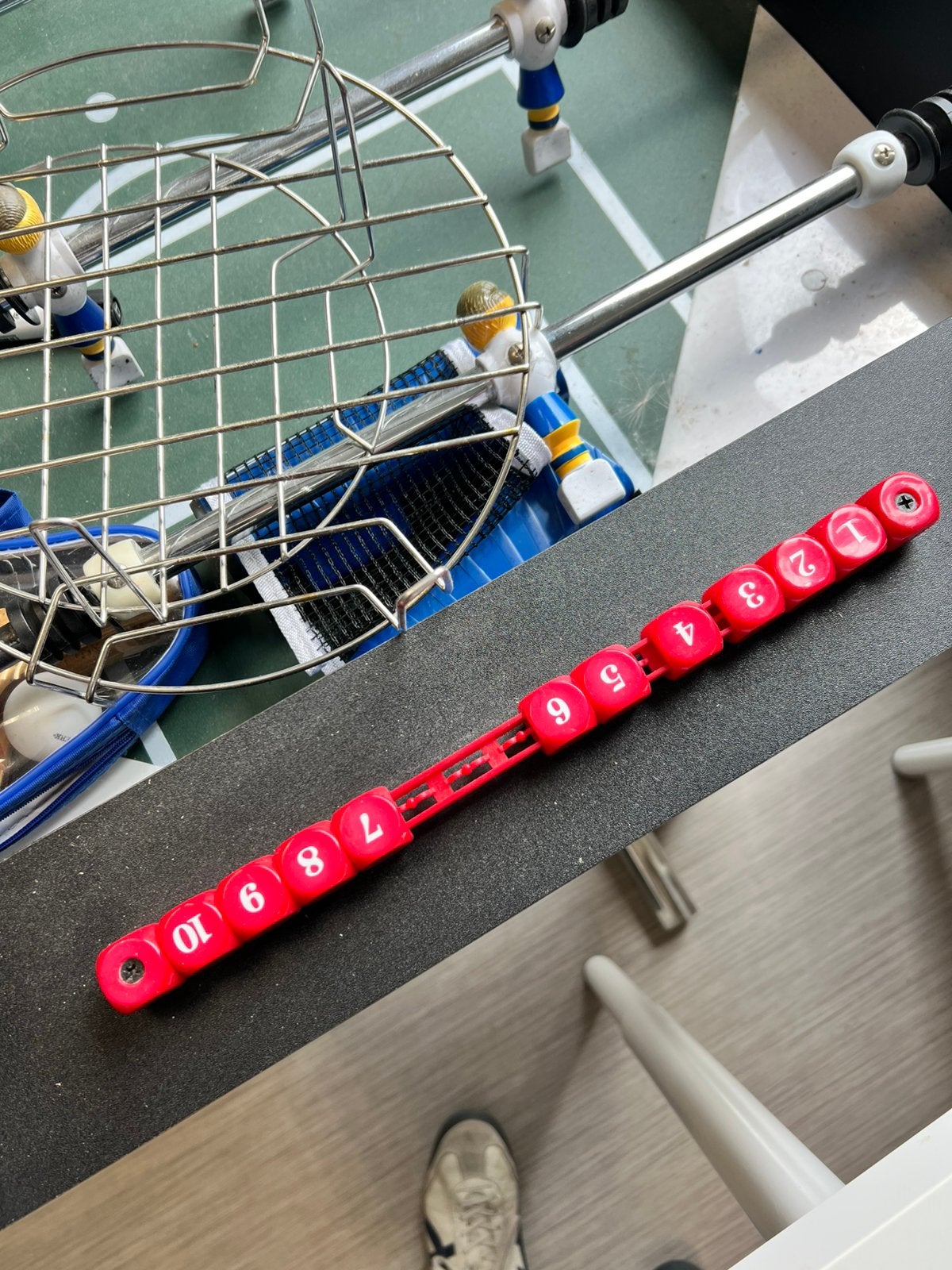 Voetbaltafel, Hobby en Vrije tijd, Ophalen, Gebruikt