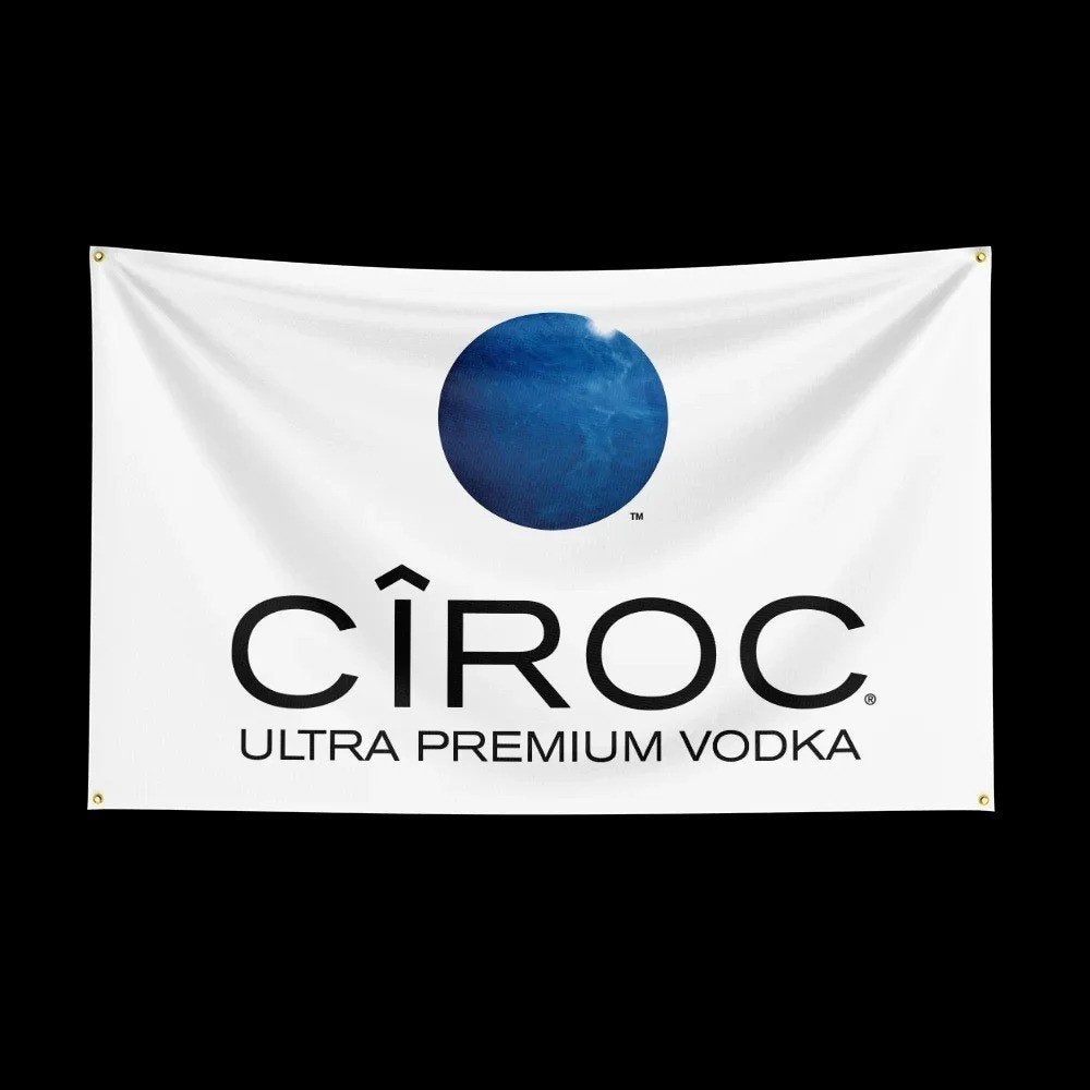 Grote vlaggen Ciroc Vodka (150x90cm), Ophalen of Verzenden, Nieuw