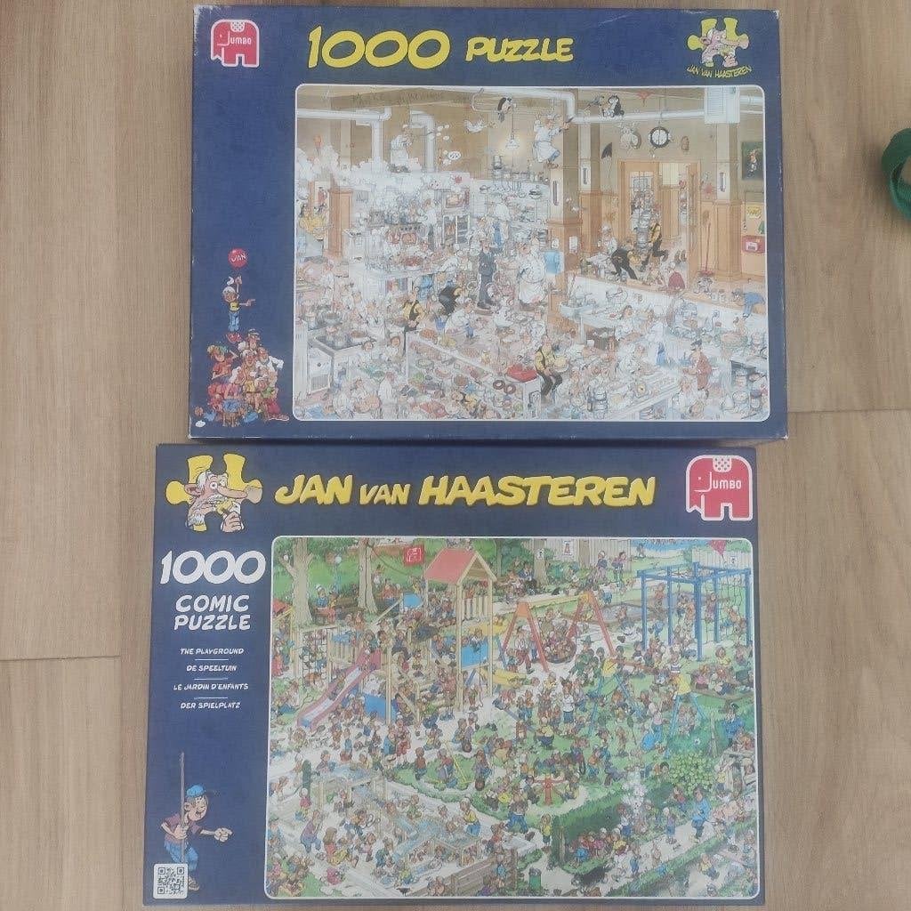 Jan van haasteren puzzels, Ophalen, 500 t/m 1500 stukjes, Zo goed als nieuw, Legpuzzel