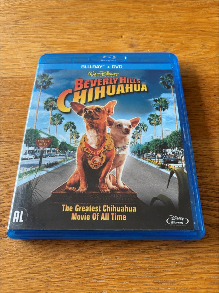 Blu-ray's + Dvd Beverly Hills Chihuahua 1 en 2, Gebruikt, Verzenden, Alle leeftijden, Film