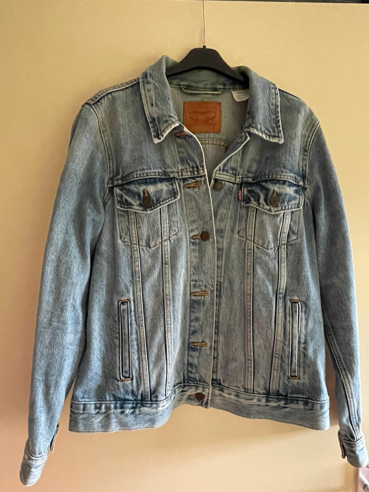 Levi’s spijkerjack, Kleding | Heren, Ophalen of Verzenden, Gedragen, Maat 52/54 (L), Blauw