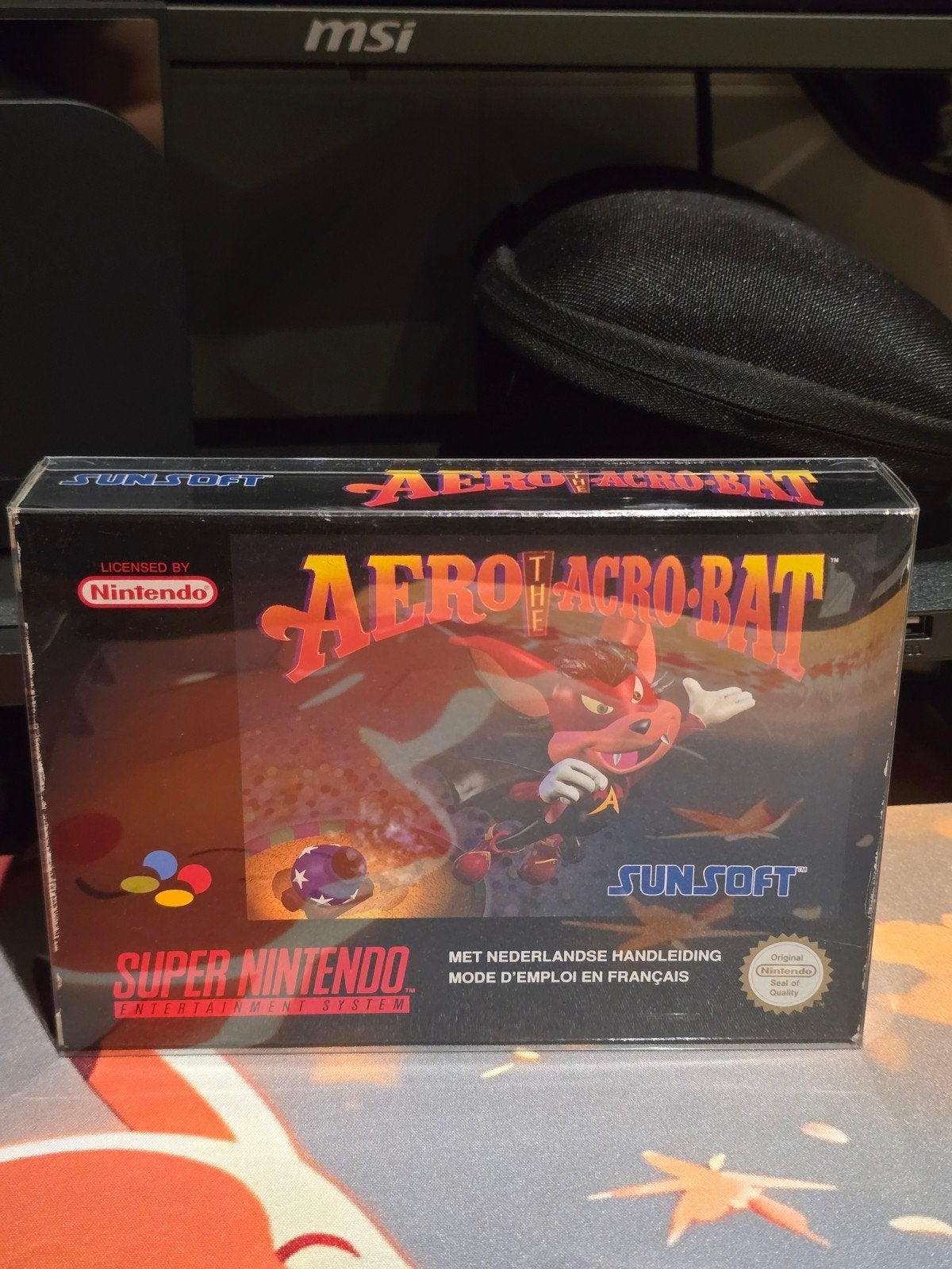Aero The Acro-Bat SNES CIB, 1 speler, Ophalen of Verzenden, Vanaf 3 jaar