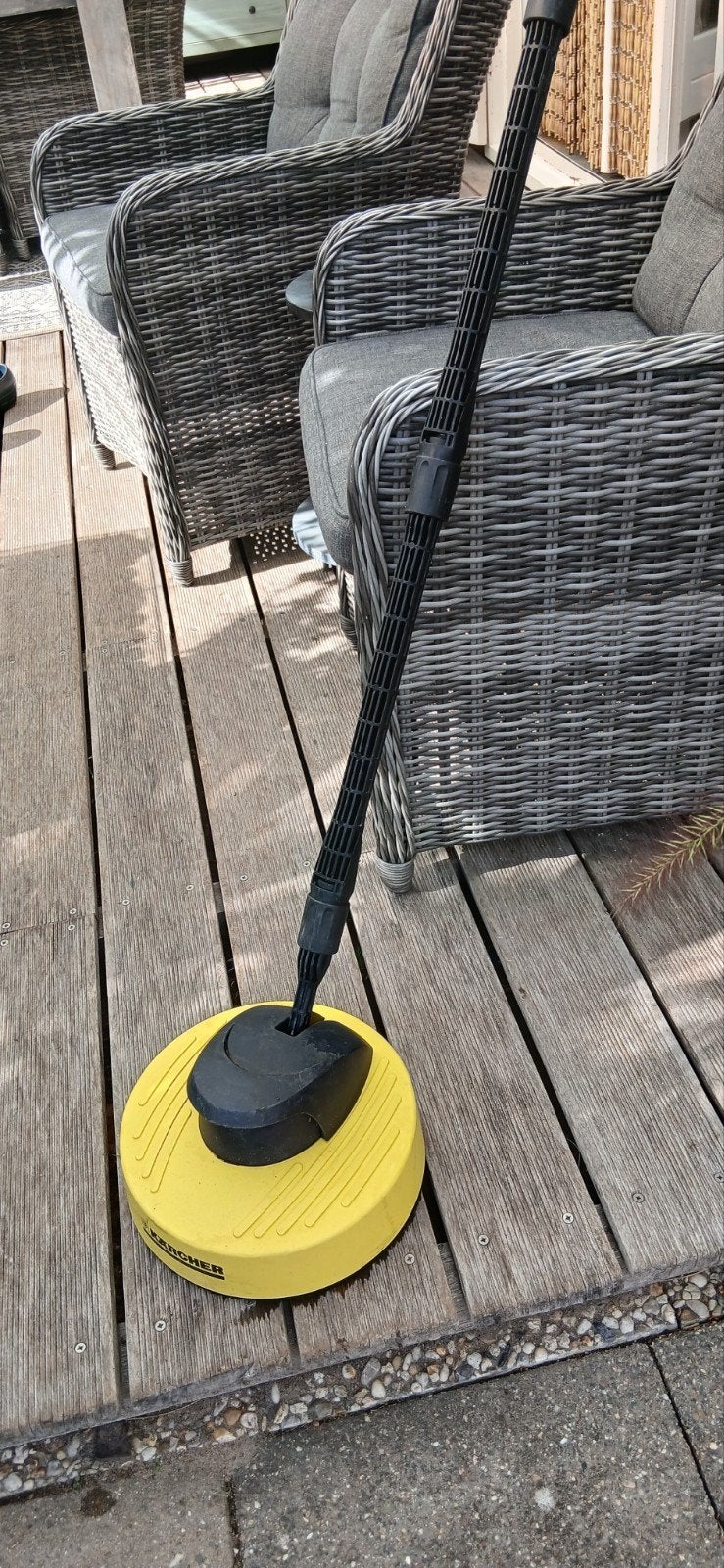 Karchet terras spuit, Tuin en Terras, Hogedrukreinigers, Ophalen, Zo goed als nieuw, Elektrisch